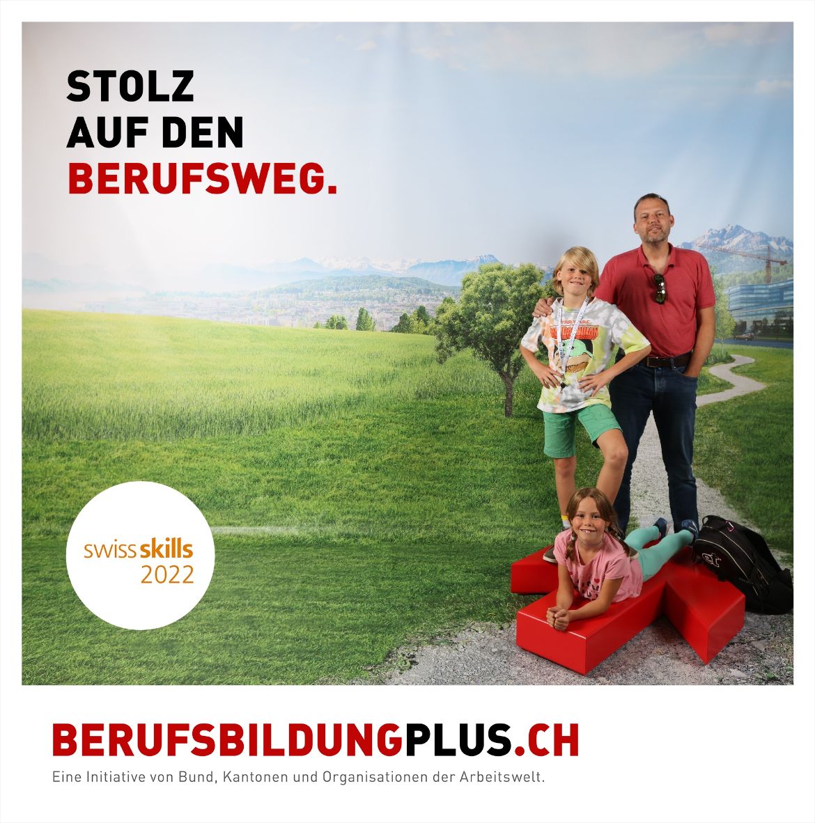 Posieren, Spass haben und Kampagne mittragen!